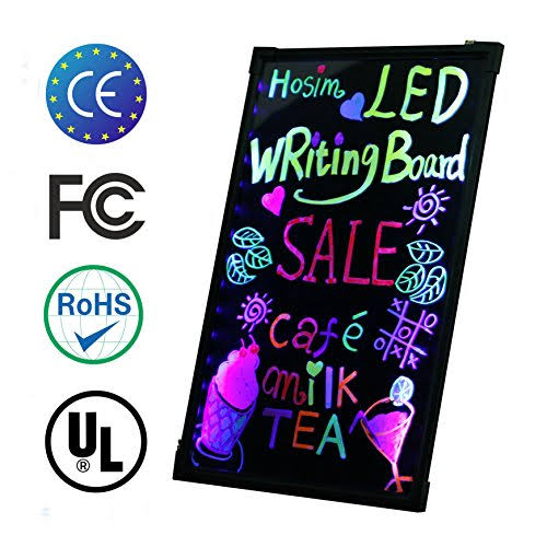 LED Message Writing Board with 8 Colors Markers R569323