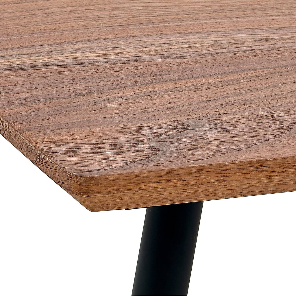 Walnut and Metal Dining Table F468171