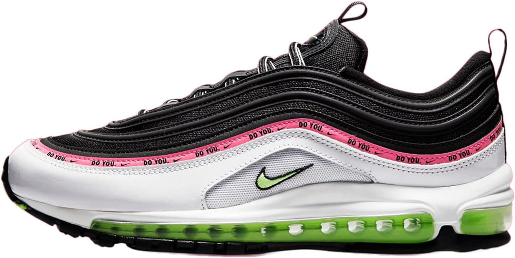Black/Lime Glow-White Air Max 97 Shoes D6471