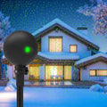 Multi-Colored Christmas Laser Lights Projection and Strobe Lights U315559