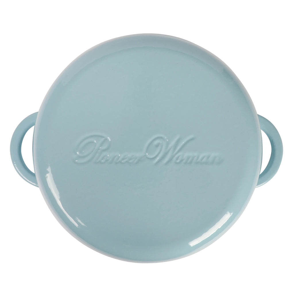 Blue Haze Enamel Cast Iron 6-Quart Dutch Oven V33860