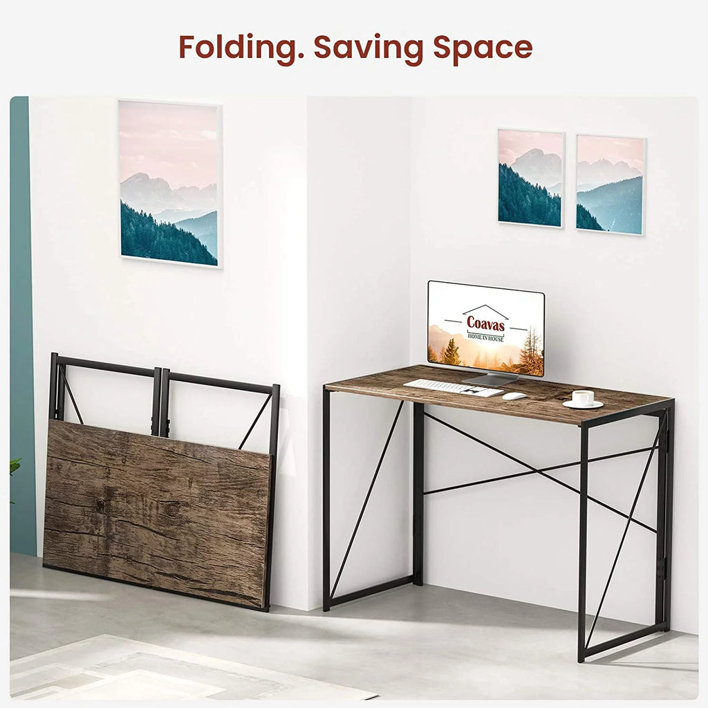 Brown Folding Desk 39.4 inch P1462