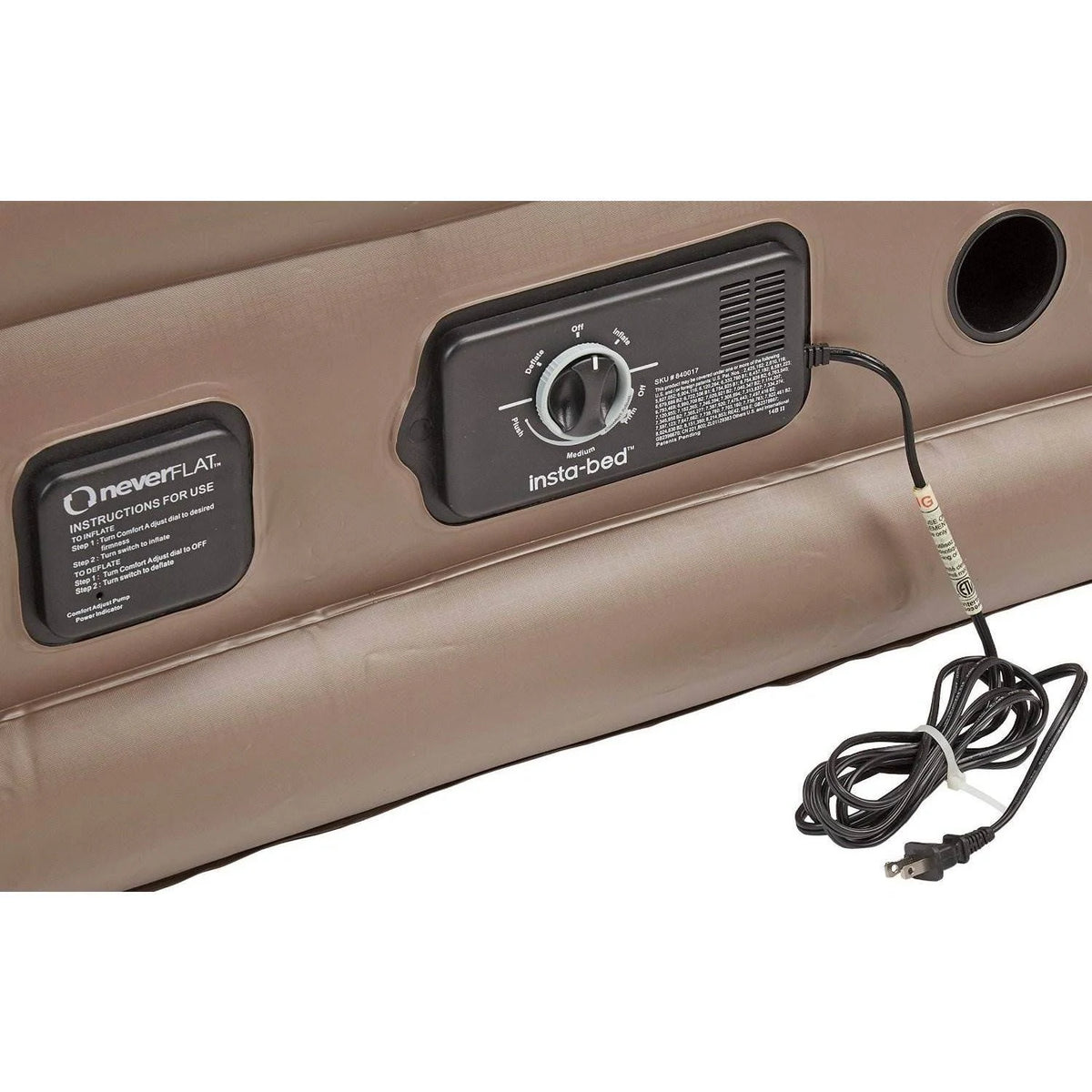 Raised Queen Air Bed Mattress with Never Flat Air Pump (3 Pack) B34014