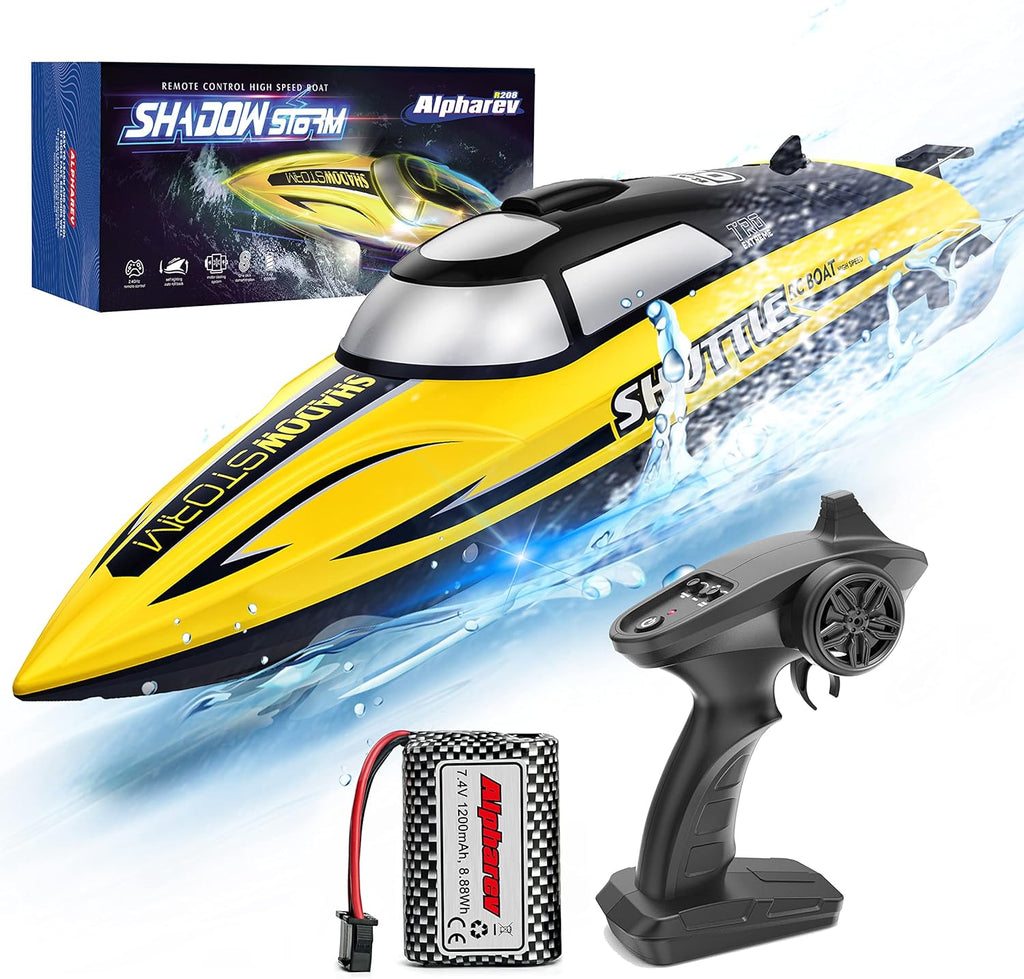 20+ MPH 2.4 GHZ Remote Control Boat with Case L6908