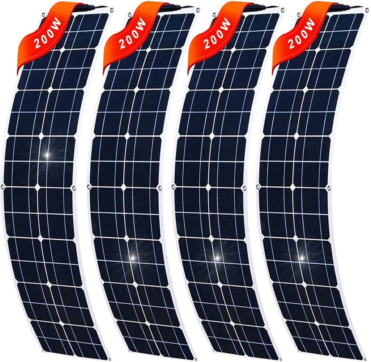 800 Watt Flexible Monocrystalline Solar Panel B80660
