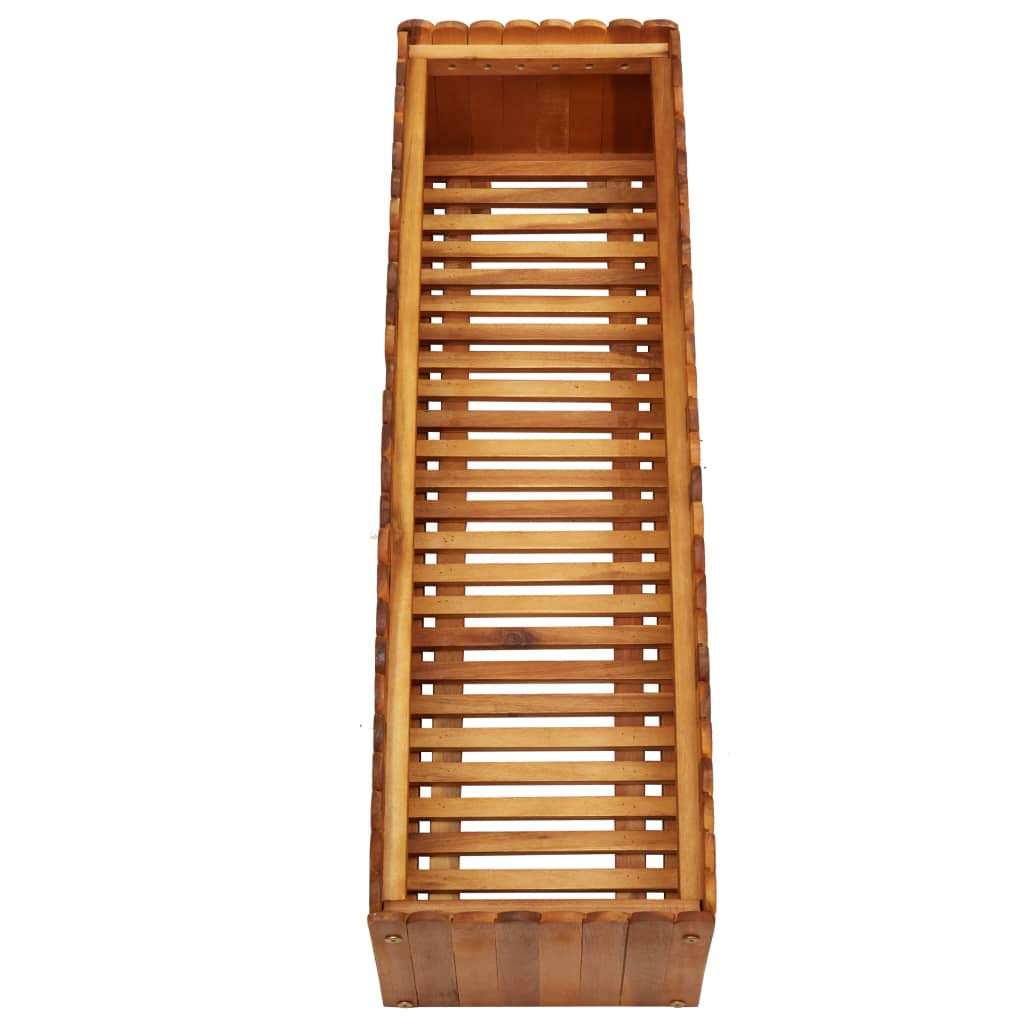 Solid Acacia Wood Garden Raised Bed N92946