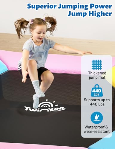 60" Toddler Trampoline with Safety Enclosure R7581