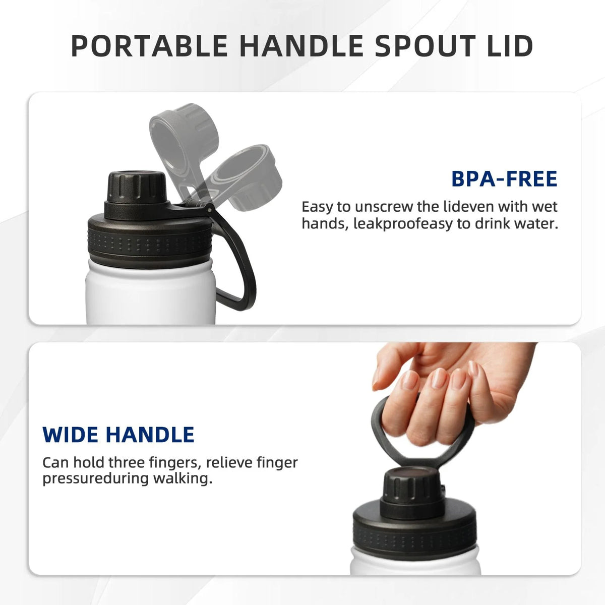 18OZ Stainless Steel Insulated Water Bottle S1878