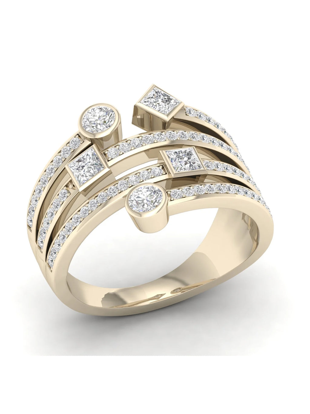 10k Yellow Gold Diamond Ring I549804