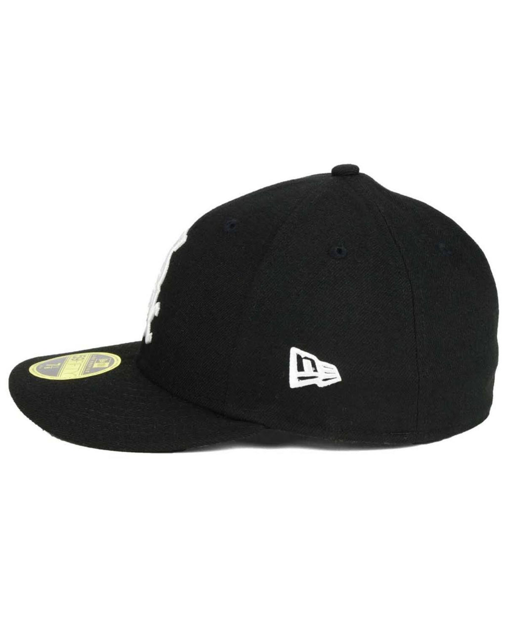 Black Authentic Collection Low Profile Fitted Hat D29639