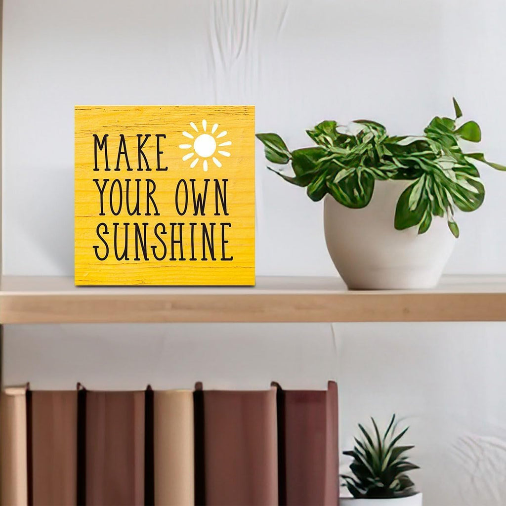 Home Office Desk Cubicle Shelf Decor 7 X 7 Inch Sign D849658