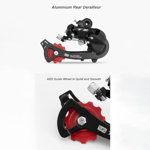 3x7 Speed Mountain Bike Gear Shift Brake Lever Set with Digital Gear Dial & Brake Cable A398558
