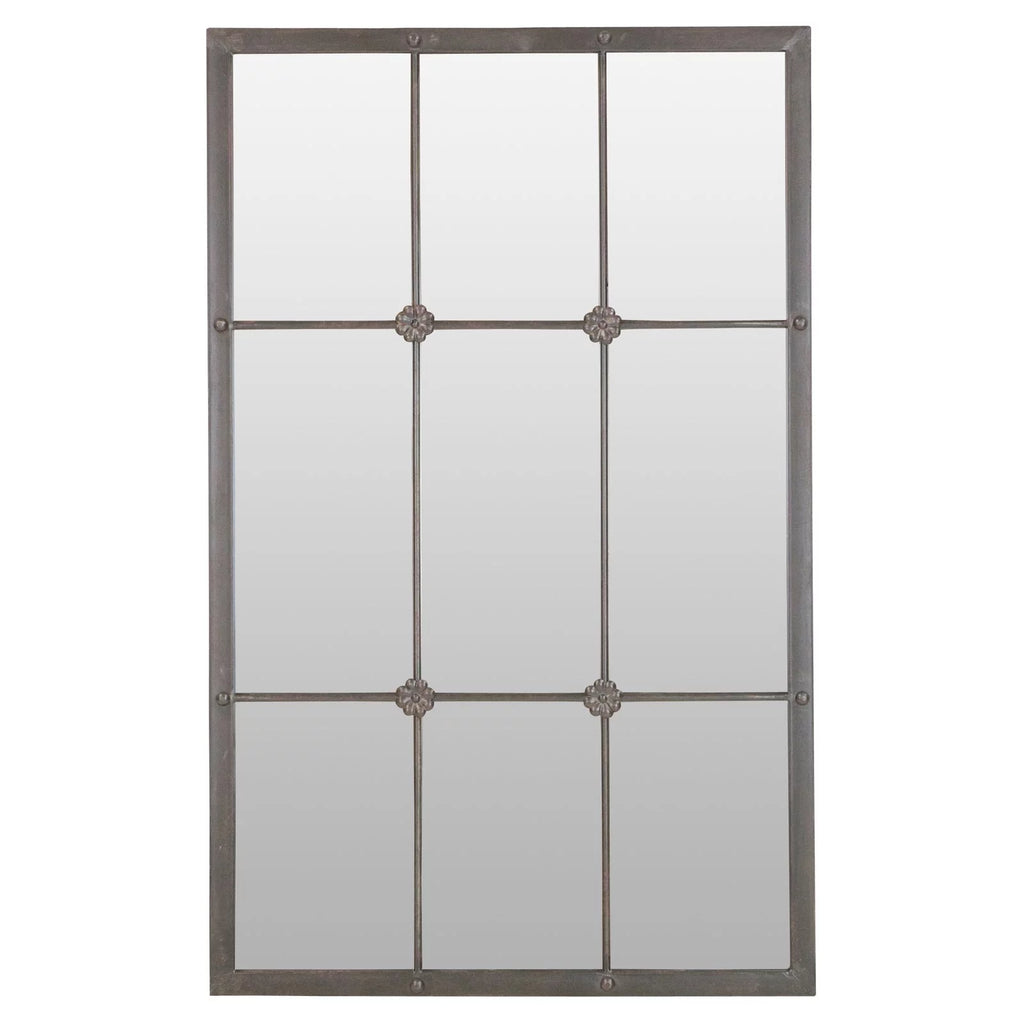 Window Pane Wall Mirror - 23.5W x 38H in. O7367