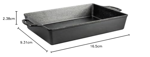9"x13" Cast Iron Casserole C929