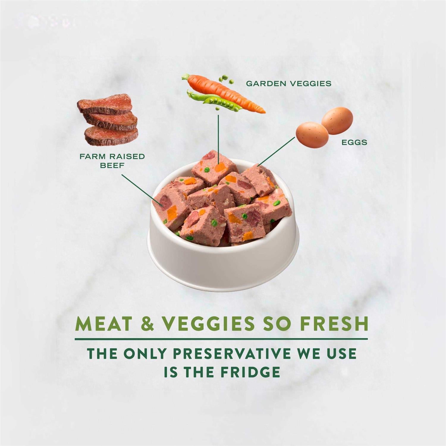 Chunky Beef Recipe Dog Food A909