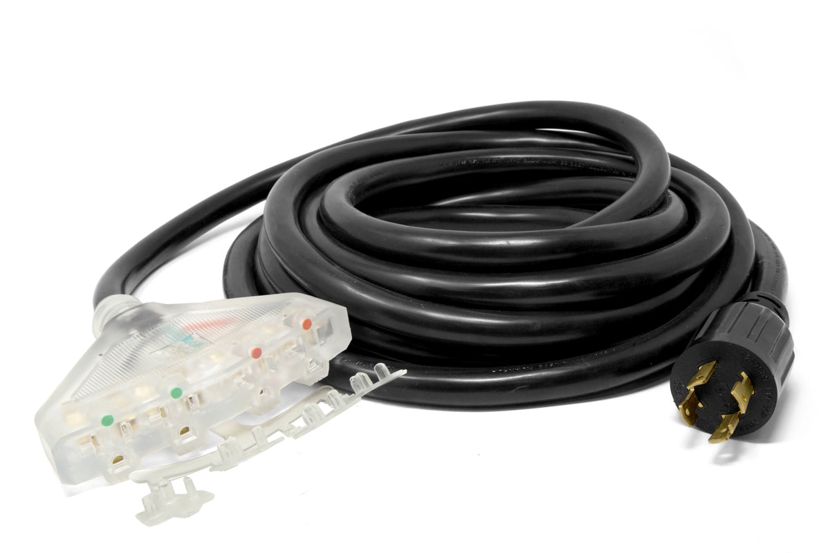 25 ft 30-Amp 10-Gauge Generator Extension Cord U62502