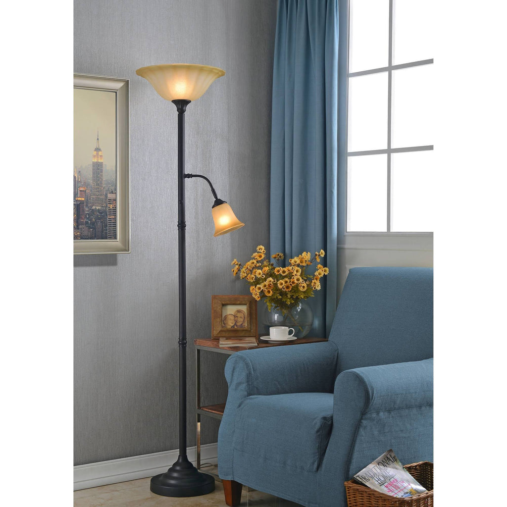 Golden Bronze Torchiere X1679
