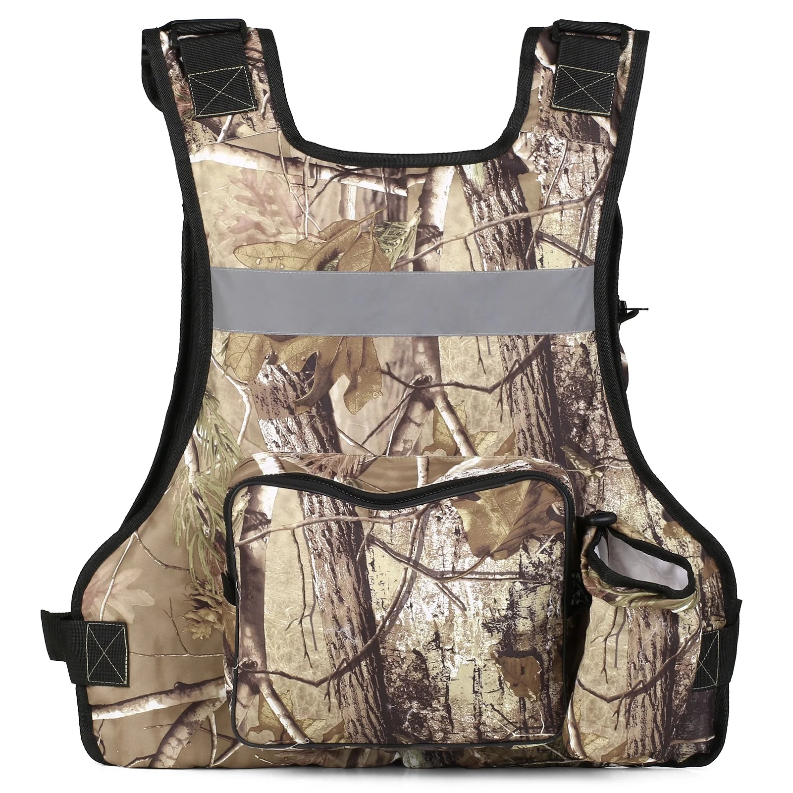Fly Fishing Jacket Vest with Water Bottle Holder K888515