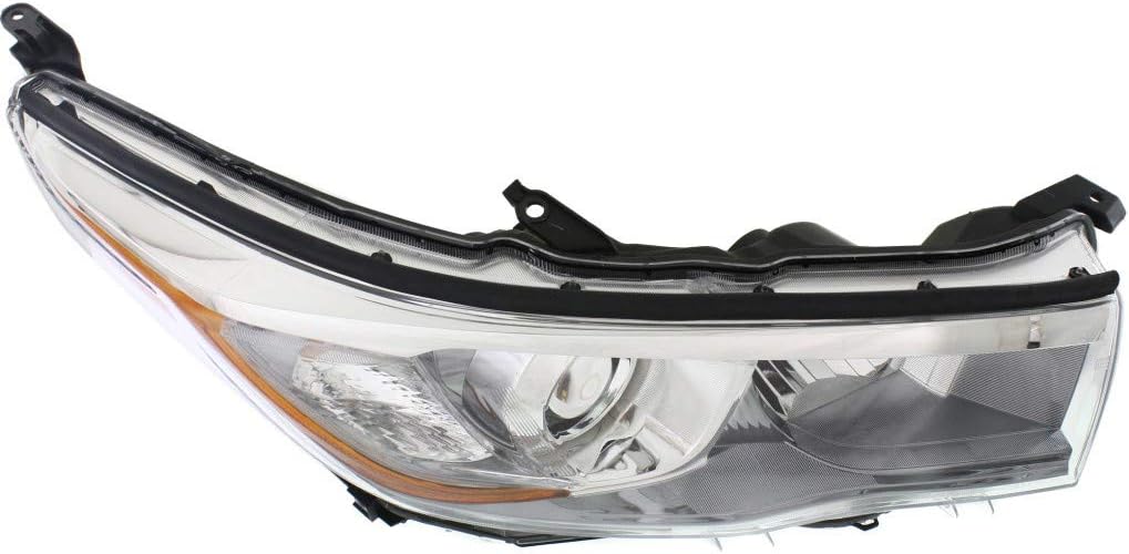 Passenger Side Halogen Headlight for Toyota Highlander 2014 2015 2016 X685