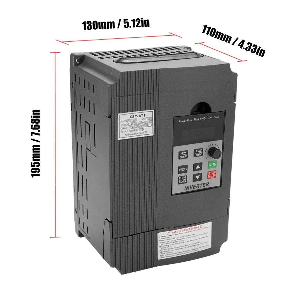 2.2KW 220 V AC Motor Drive Variable Inverter Z430