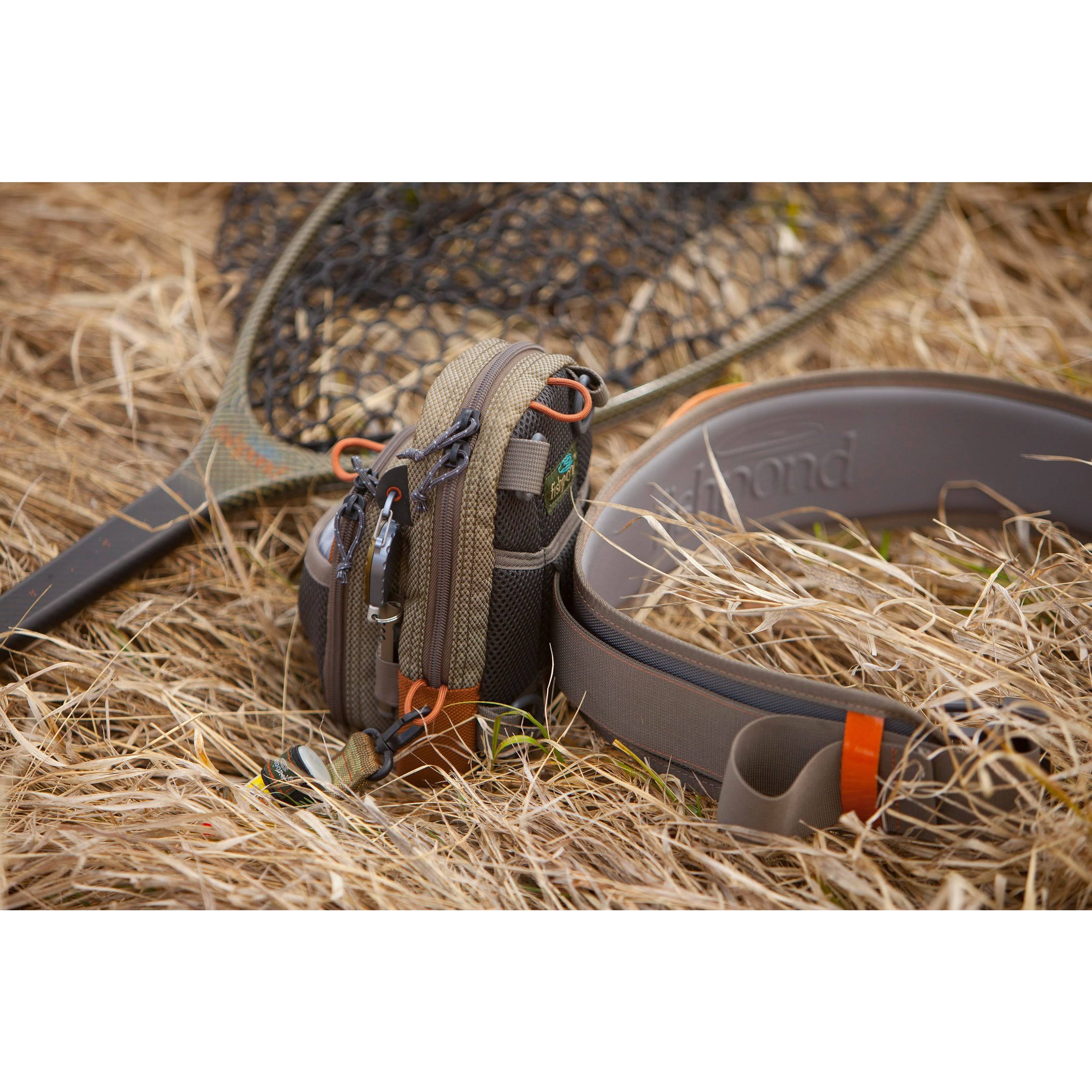 Sand Saddle Brown Vertical Chest Pack N8027