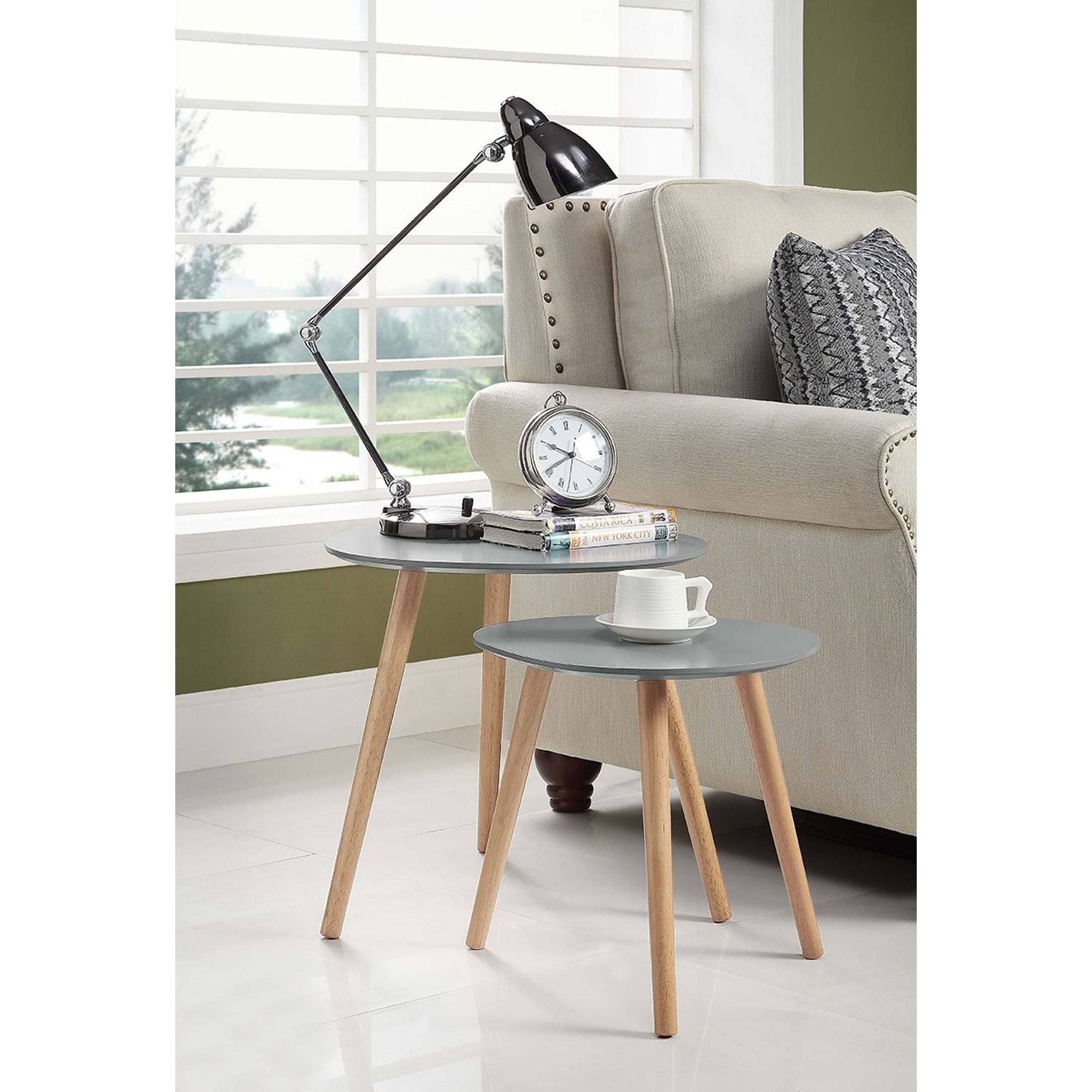 White Nesting End Table Set H30477