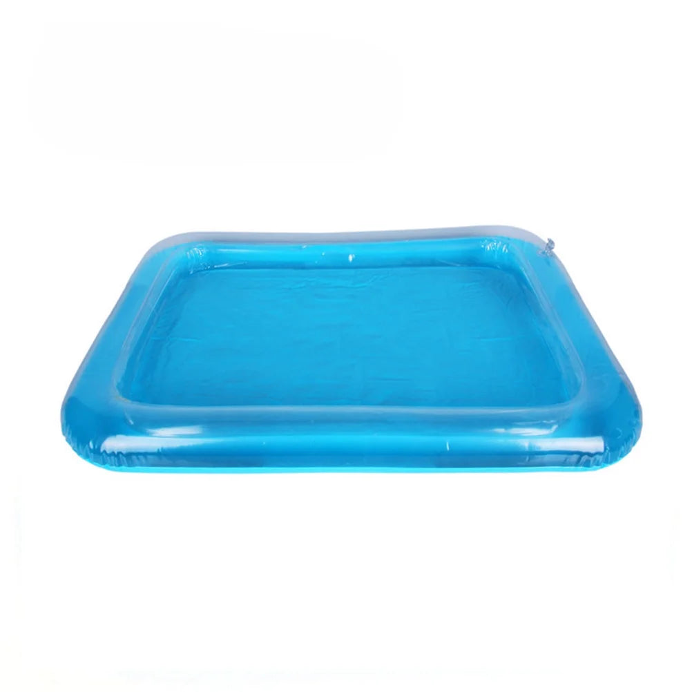 Blue Inflatable Sandbox Play Sand Toy Tray Z50168