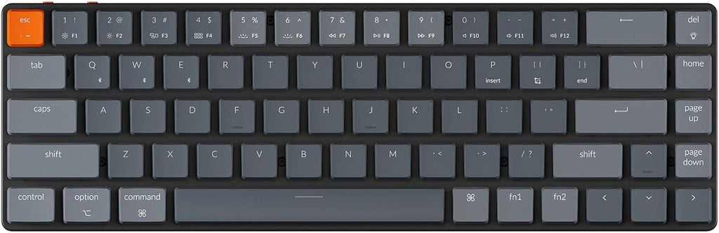68 Keys Ultra-Slim Wireless Mechanical Keyboard with RGB LED Backlit T80551