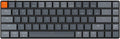 68 Keys Ultra-Slim Wireless Mechanical Keyboard with RGB LED Backlit T80551