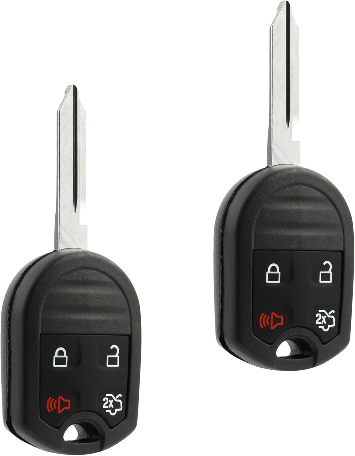 Keyless Entry Remote Start Car Key Fob Pack of 2 O1980