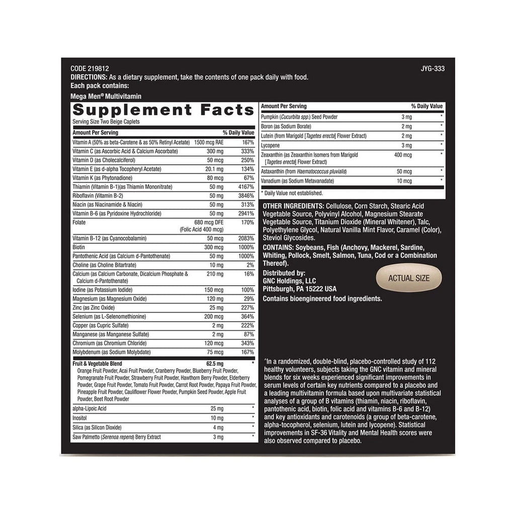 30 Vitapaks Vitality Program Q337