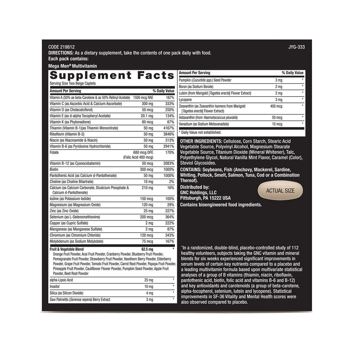 30 Vitapaks Vitality Program Q337