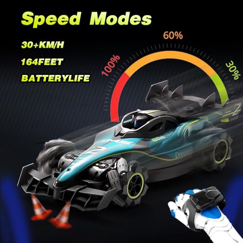 RC Crawler Remote Control Stunt Car Off Road Monster Truck 2.4Ghz All Terrain Hobby Truck 2 Battery W8561