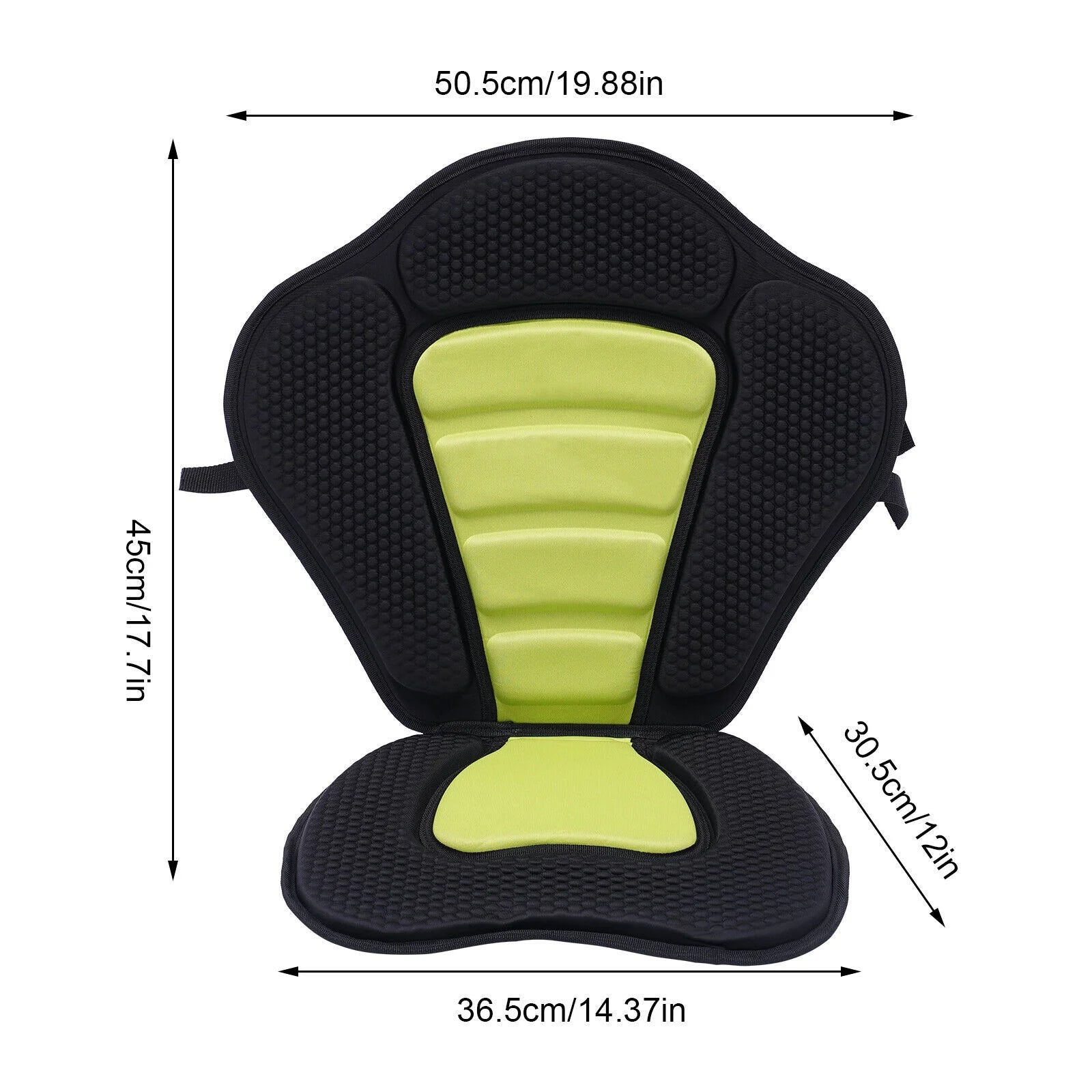 Adjustable Padded Kayak Seat Backrest Cushion O18568