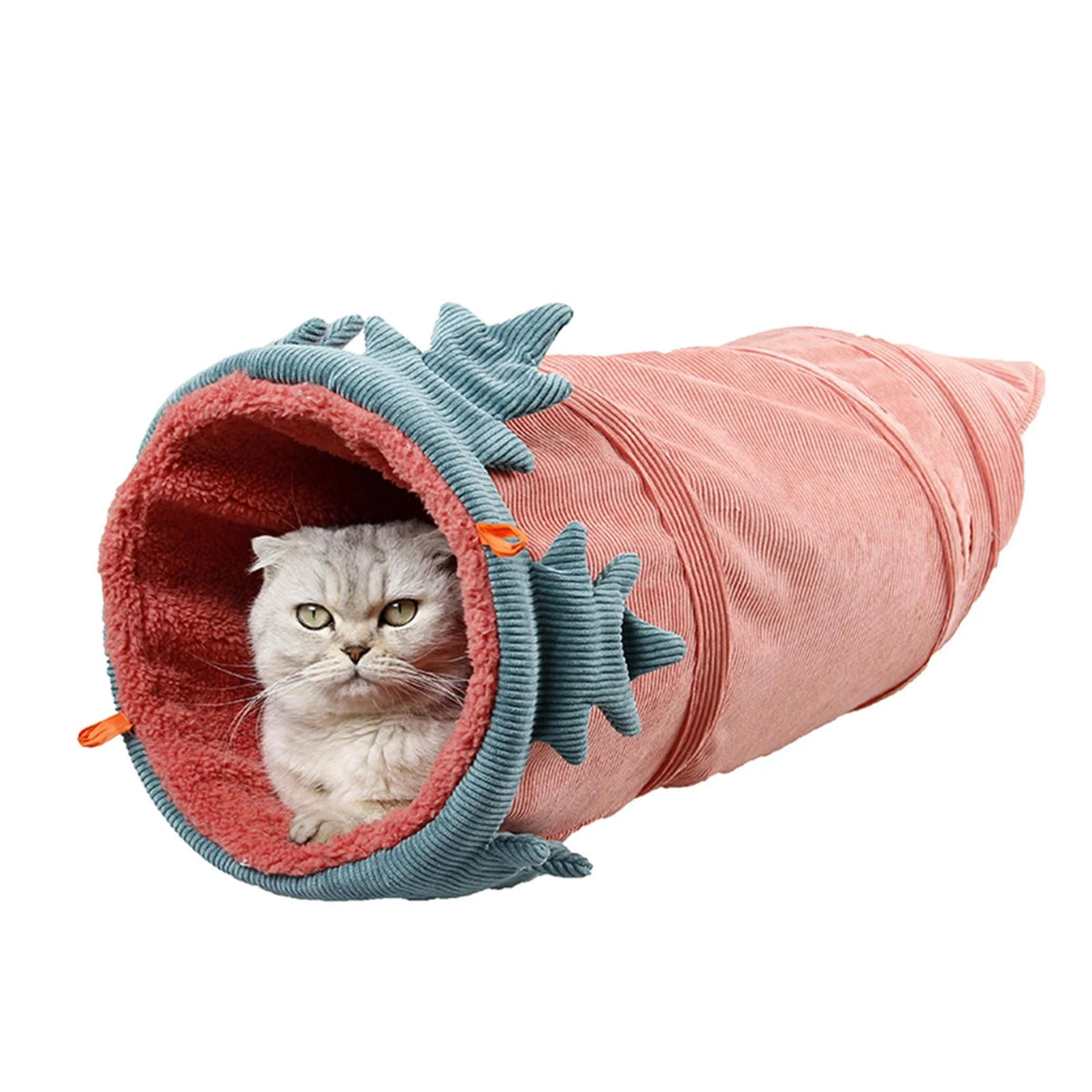Carrot Hamster Tunnel Tube Toy P70740
