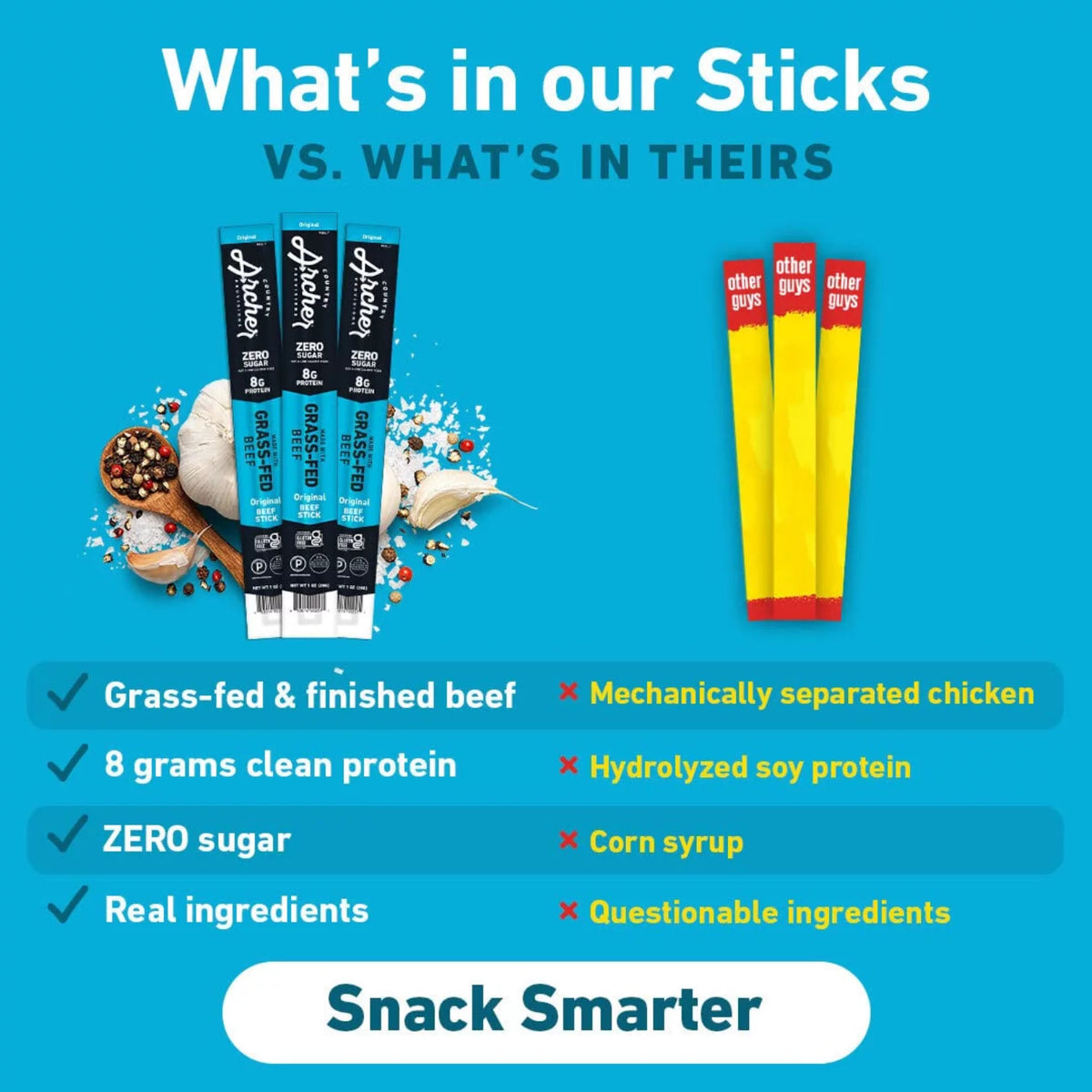 Grass Fed Original Mini Beef Sticks 28 Sticks 14.5oz M7016