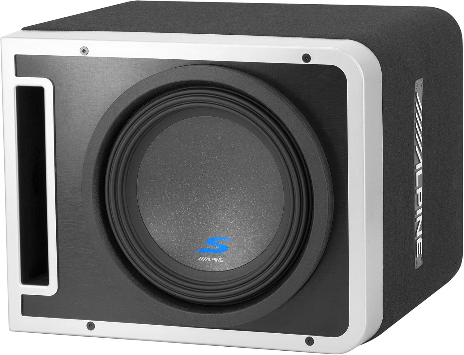 10" Vented Loaded Enclosure with Mono and 4-Channel Amplifiers O8593