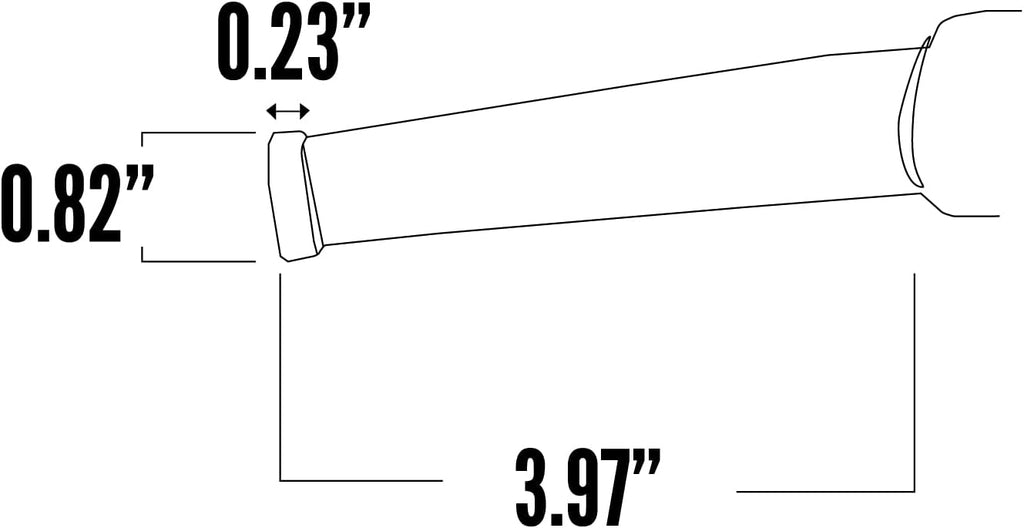 Chrome Combination Winch Bar Pack of 2 W4807