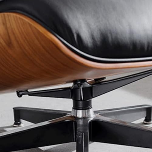 Leather Single Sofa Chair with Footrest B6251