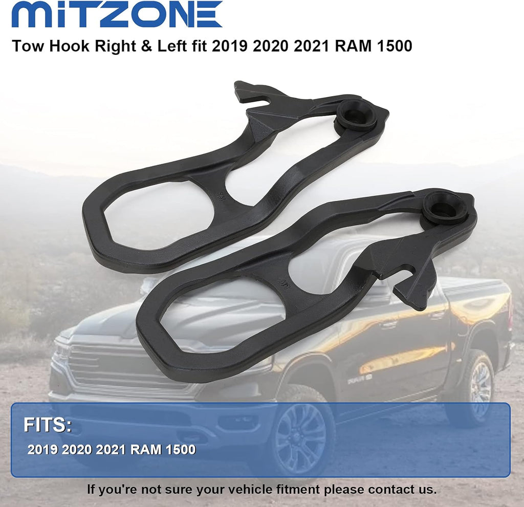 Front Tow Hooks Right & Left with Bushing R30392