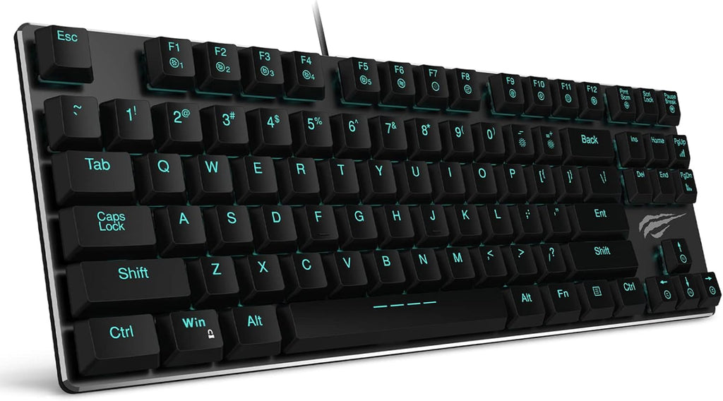 87 Keys Backlit Wired Mechanical Gaming Keyboard Y444