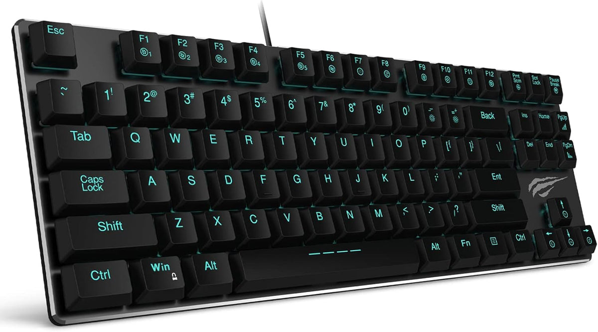 87 Keys Backlit Wired Mechanical Gaming Keyboard Y444