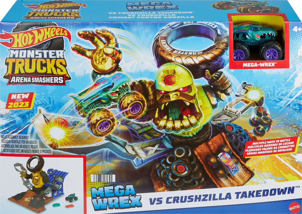 Mega-Wrex vs. Crushzilla Takedown Playset C157540