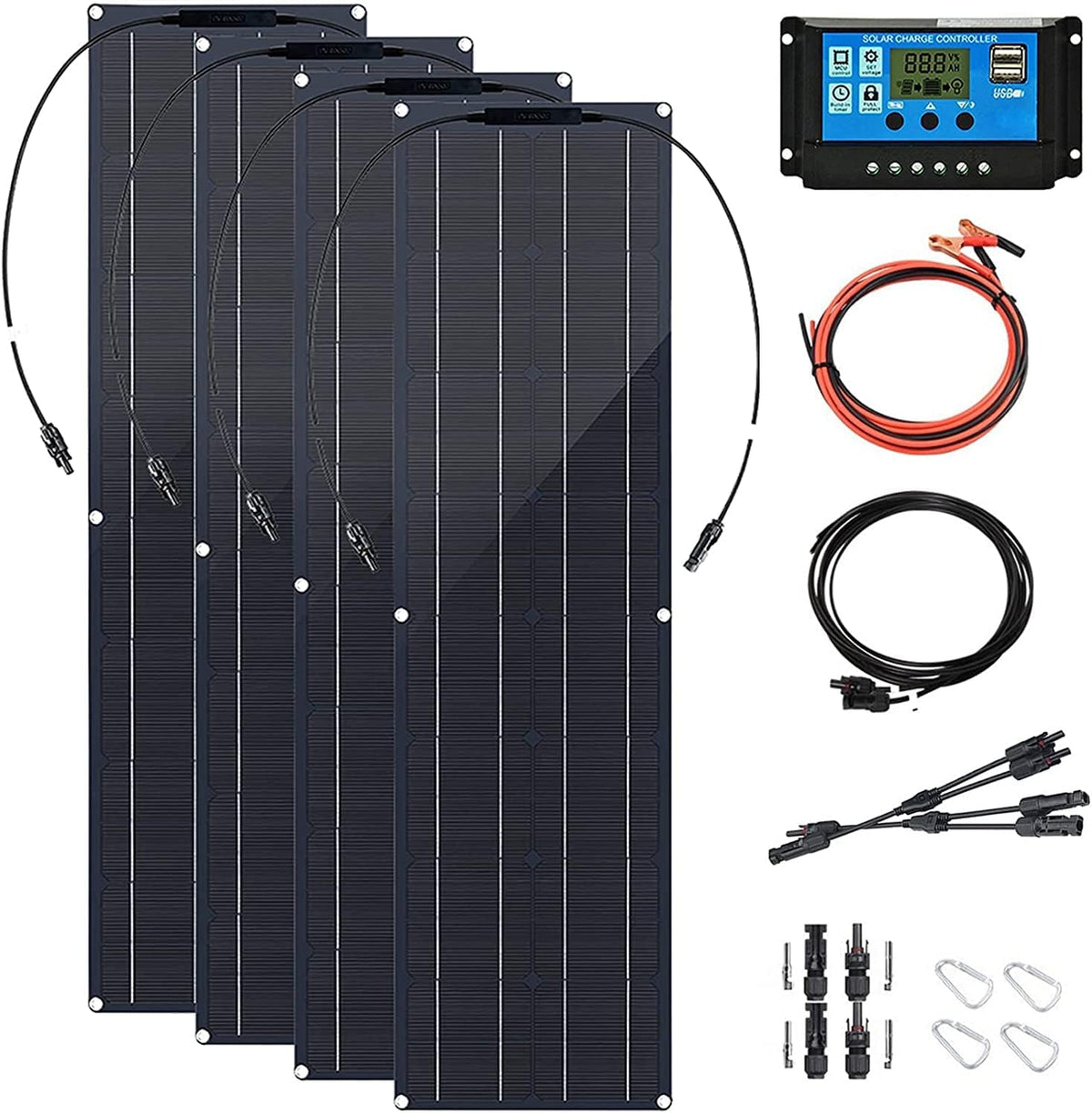 800 Watt Flexible Monocrystalline Solar Panel B80660