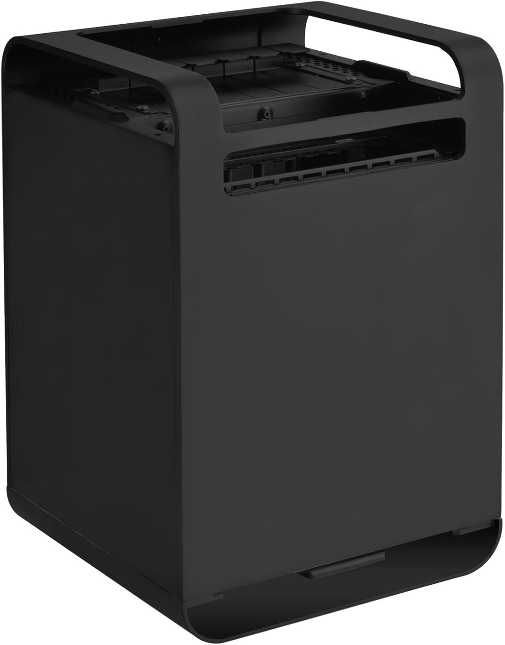 Mini-ITX NAS Case with Aluminum Exterior and Six 2.5 Hot-Swap Bays in Black G424