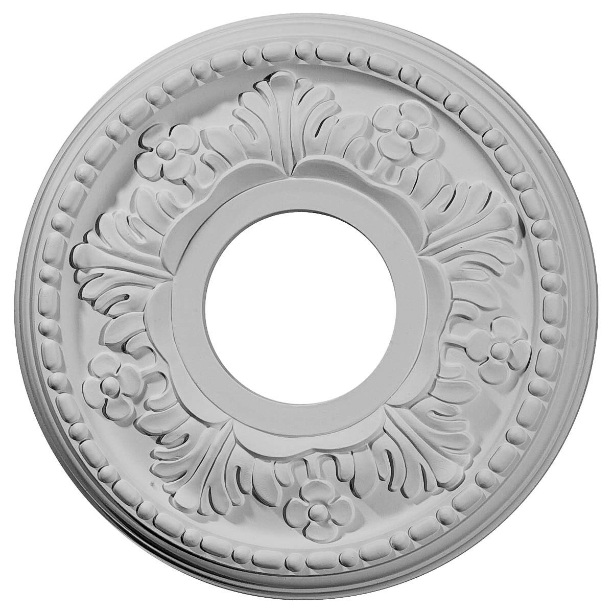 Ultra Pure White Crackle Ceiling Medallion B504924
