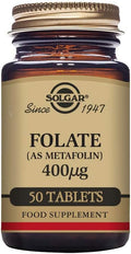 Folate 666 MCG DFE Tablets - 50 Count B8364