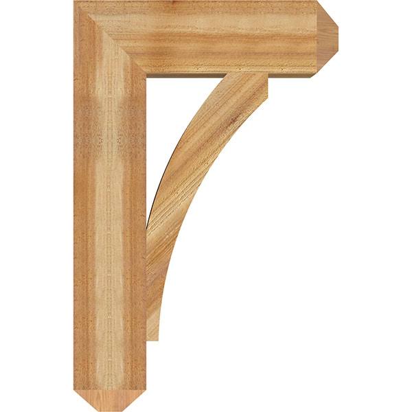 Thorton Craftsman Rough Sawn Bracket, Western Red Cedar D148706