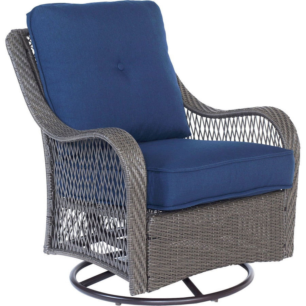 Navy Blue 4-Piece Patio Set V8179