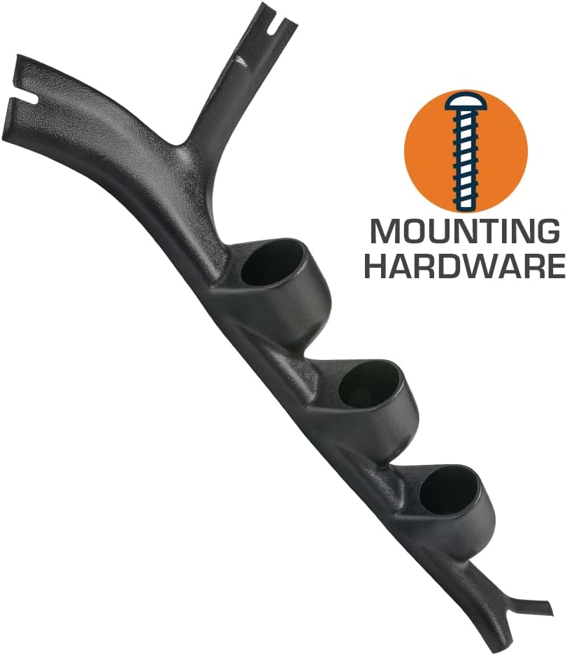 Black Triple Pillar Gauge Pod ABS Plastic Pack of 2 V874116